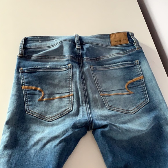 American eagle size 0 high waisted cropped jegging - Picture 2 of 2